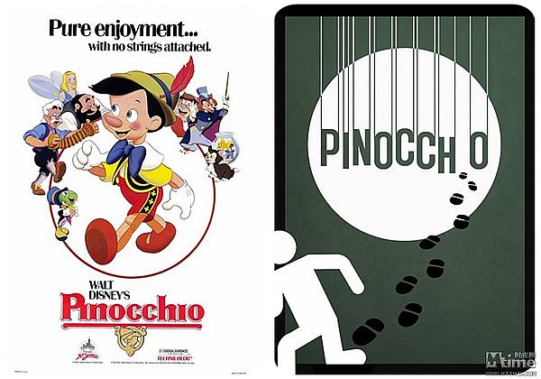 11部迪士尼的經(jīng)典動畫電影新版極簡海報--Rowan Stocks-Moore{my:seotitle}