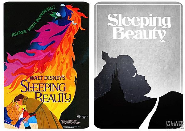 11部迪士尼的經(jīng)典動畫電影新版極簡海報--Rowan Stocks-Moore{my:seotitle}