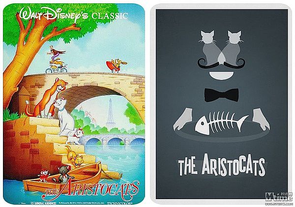 11部迪士尼的經(jīng)典動畫電影新版極簡海報--Rowan Stocks-Moore{my:seotitle}